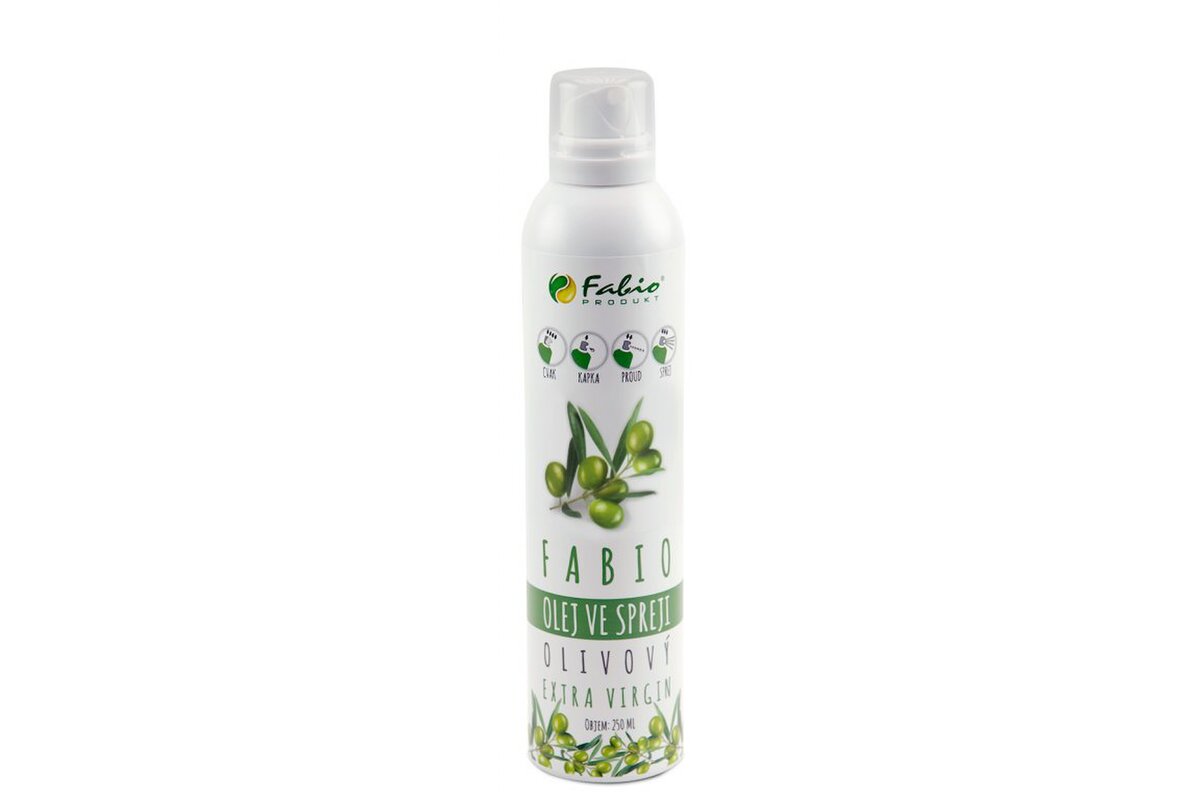 Olej olivový, extra virgin v spreji 250 ml
