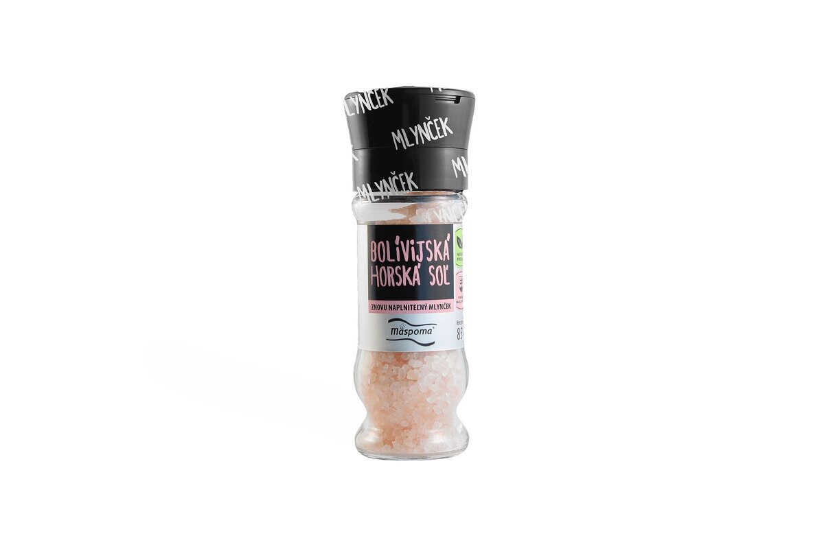 Bolívijská soľ mlynček 85 g 13-15