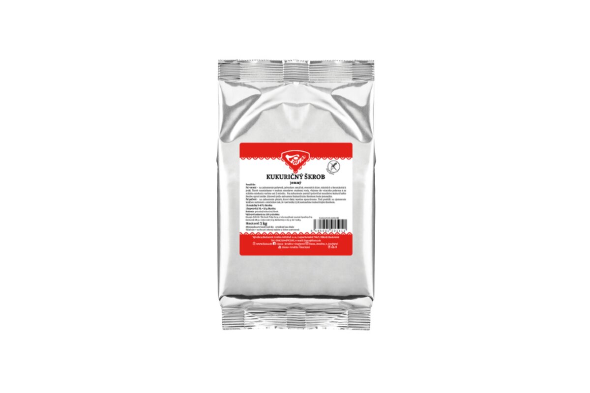 Gustin - kukuričný škrob 1 kg  9-2
